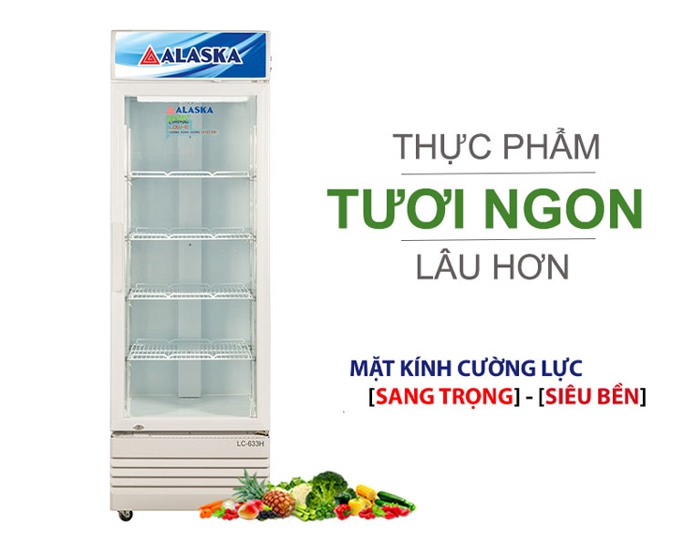 Tủ Mát Alaska 342 lít LC-633H - Giá rẻ, Chính hãng