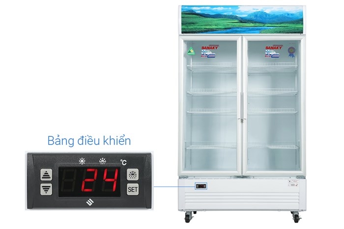 Tủ mát Sanaky Inverter VH-1209HP3 12000 lít