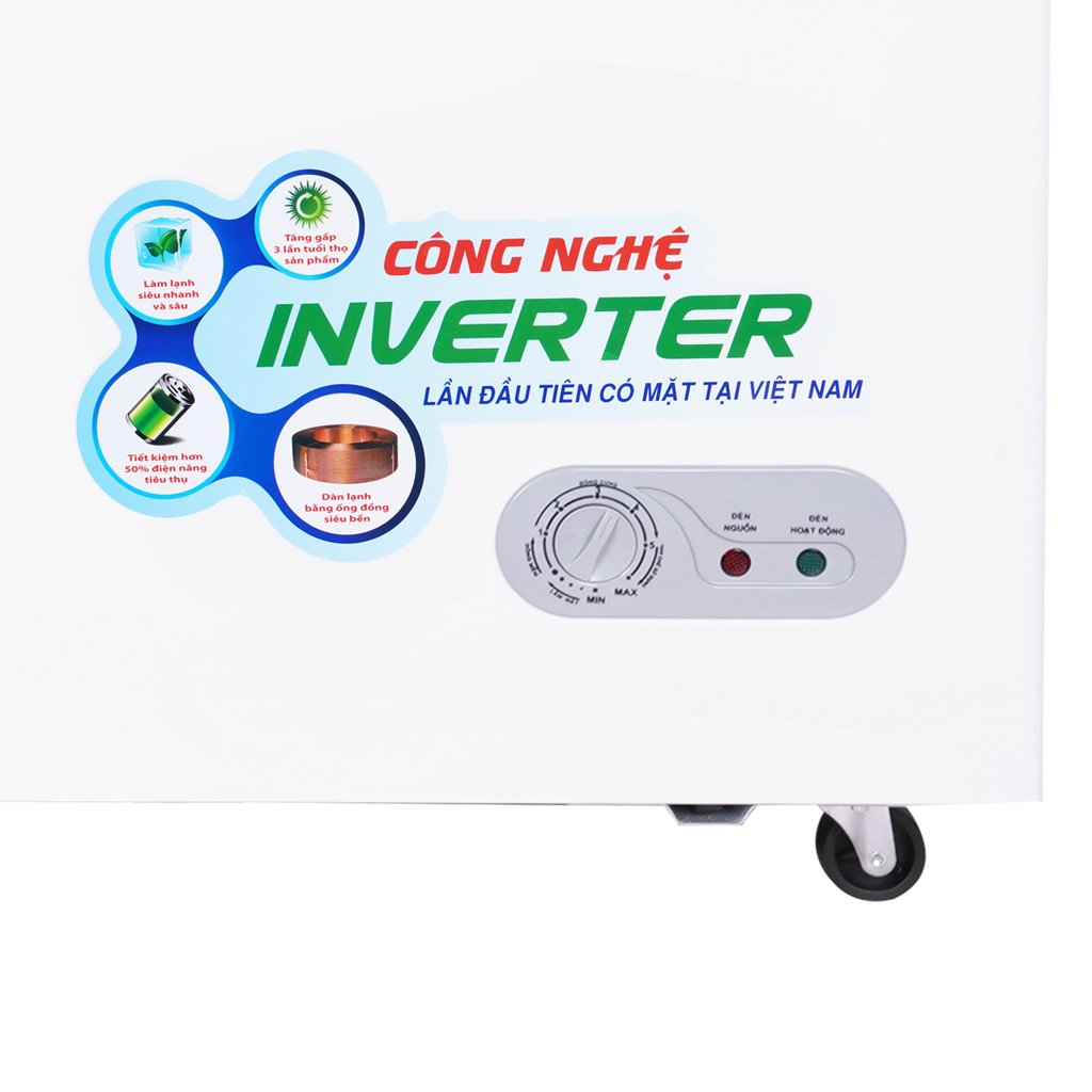 Tủ đông Inverter VH-1199HY4K 1100/ 900 lít