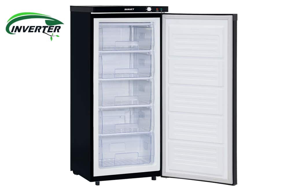 VH-180VD3  Tủ Đá Sanaky 150 lít  Inverter [ 5 Hộc ]