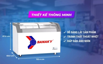 Tủ Đông Sanaky VH-482KB 350 Lít - Giá tại kho