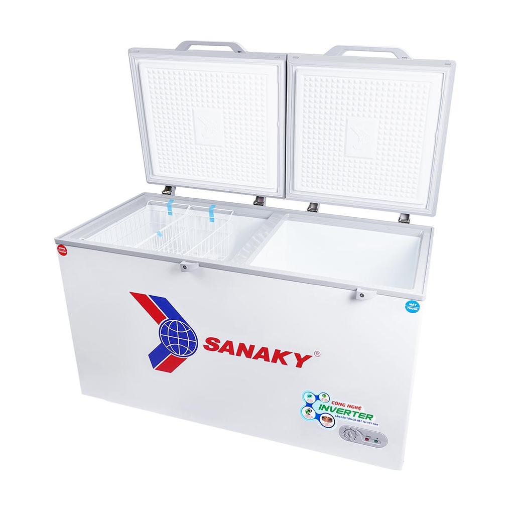 Tủ đông mát Sanaky Inverter VH-5699W4K 560/ 365 lít