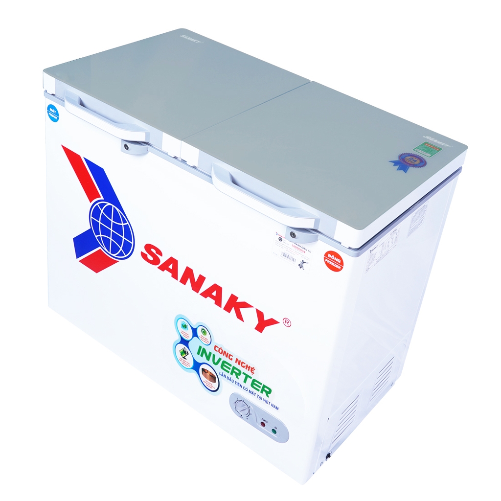 Tủ Sanaky Inverter VH-2599W4K 250 lít/195 lít