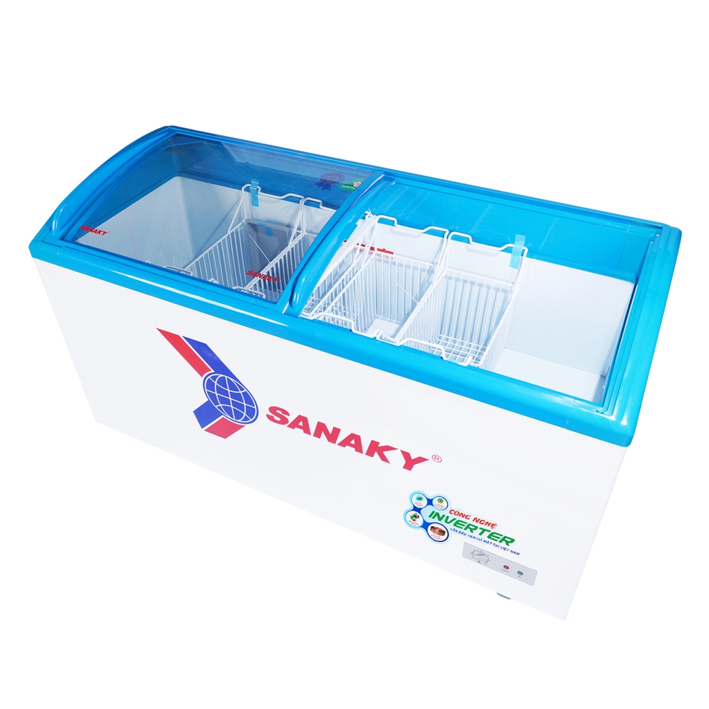 Tủ đông kính cong Inverter Sanaky VH-6899K3 680/450l