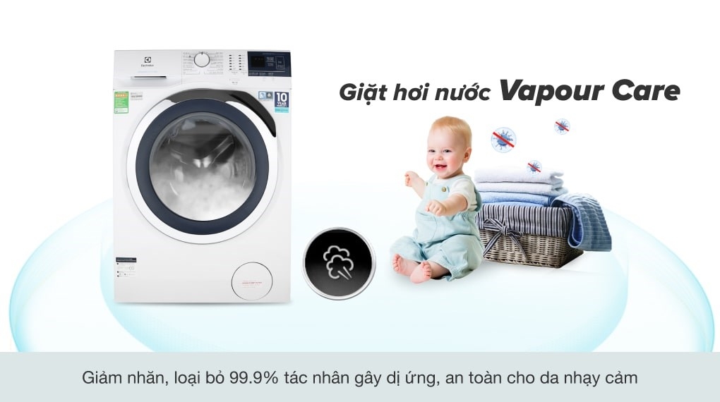 Máy giặt Electrolux Inverter 8 kg EWF8024BDWA