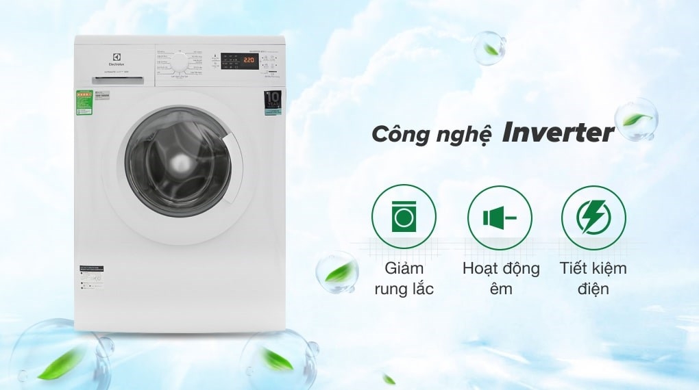 Máy giặt Electrolux Inverter 8 Kg EWF8025DGWA     GIÁ TẠI KHO