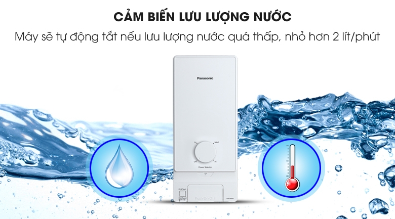 Máy tắm Panasonic DH-4MP1VW (4,5KW có bơm trợ lực)