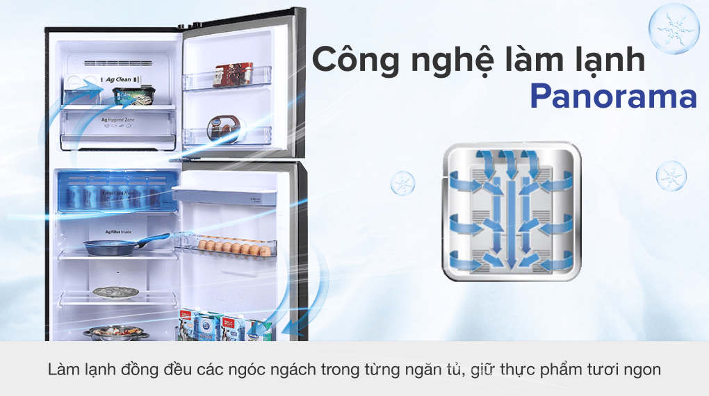 Tủ lạnh Panasonic Inverter 326 lít NR-TL351GPKV