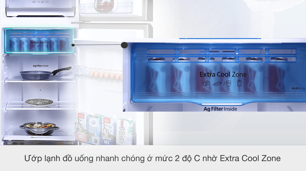 Tủ lạnh Panasonic Inverter 366 lít NR-TL381GPKV