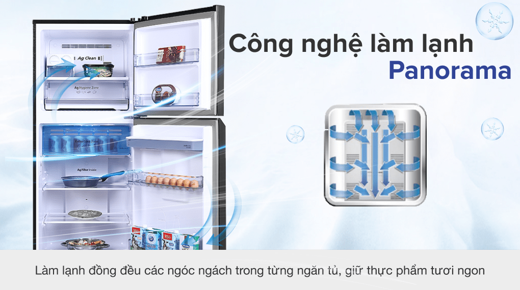 Tủ lạnh Panasonic Inverter 366 lít NR-TL381GPKV