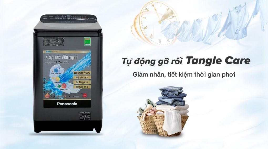 Máy giặt Panasonic Inverter 14 Kg NA-FD14V1BRV Giá tại kho
