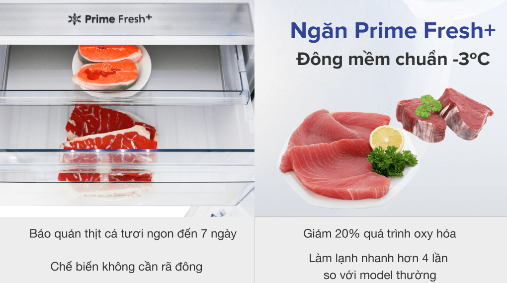 Tủ lạnh Panasonic Inverter 322 lít NR-BC360WKVN CHÍNH HÃNG