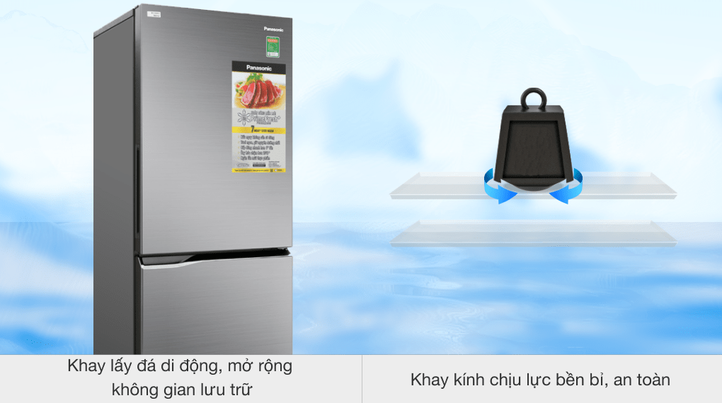 Tủ lạnh Panasonic Inverter 255 lít NR-SV280BPKV New