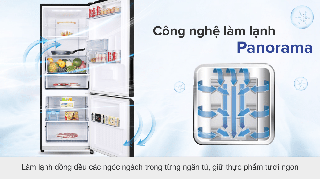 Tủ lạnh Panasonic Inverter 290 lít NR-BV320WKVN    GIÁ TẠI KHO