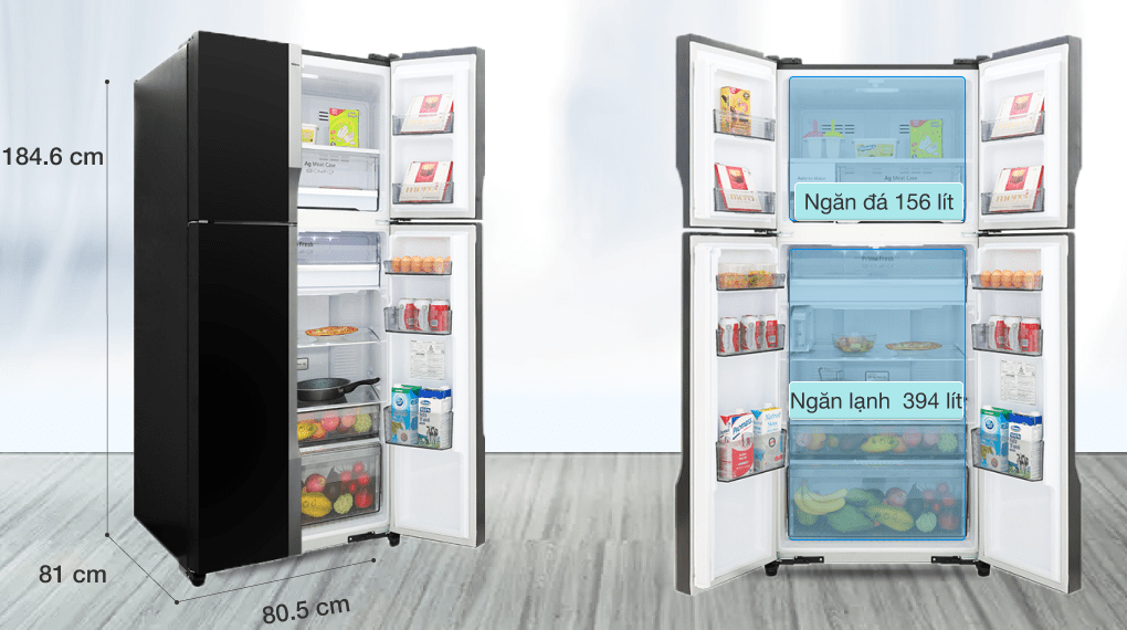 Tủ lạnh Panasonic Inverter 550 lít NR-DZ600GKVN   CHÍNH HÃNG