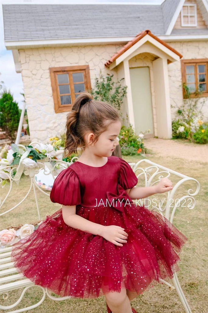 Đầm công chúa thiết kế cho bé gái 1 tuổi - Vân Kim Shop