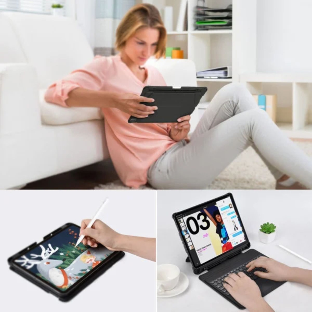 Bao da bàn phím Touchpad có thể tháo rời Choetech BH-015 dành cho Ipad ...