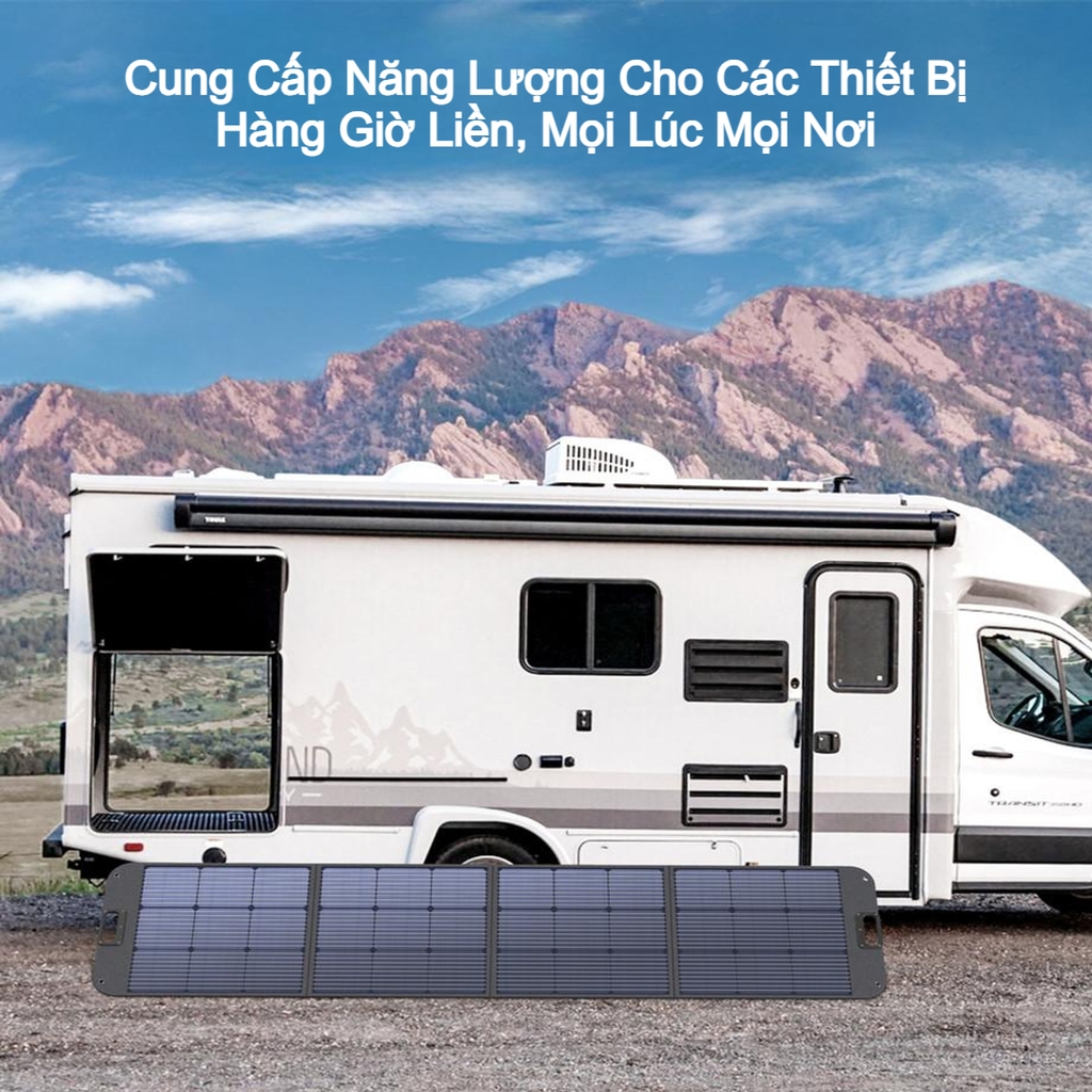 Bộ Sạc Năng Lượng Mặt Trời Di động Choetech SC011 Công Suất 200w Có Thể ...