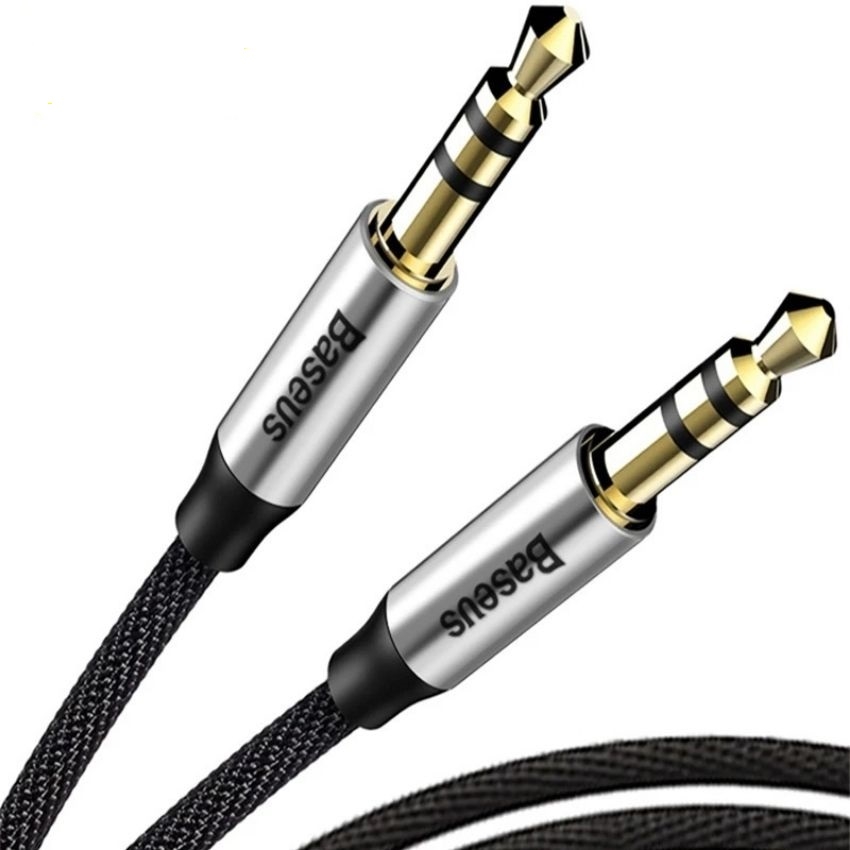 Dây cáp âm thanh chất lượng cao AUX Audio 3.5 Baseus Yiven Audio Cable M30 (Aux Cable 3.5mm Jack Male to Male)