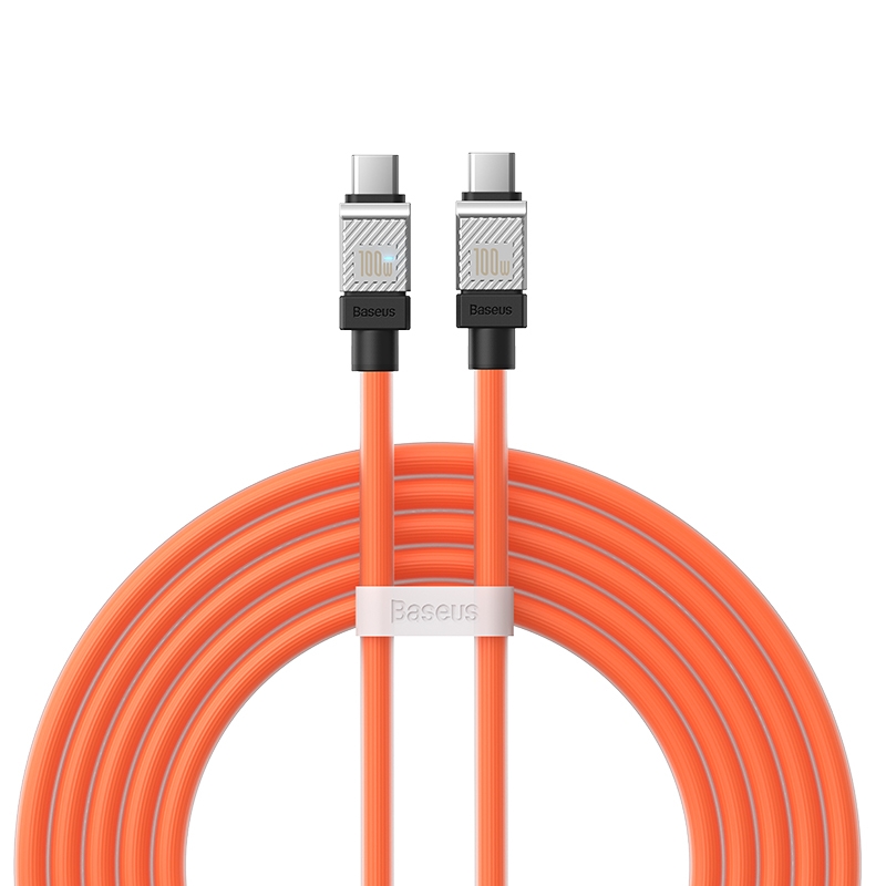 Cáp sạc nhanh Baseus CoolPlay Series Fast Charging Data Cable Type-C to Type-C 100W CAKW
