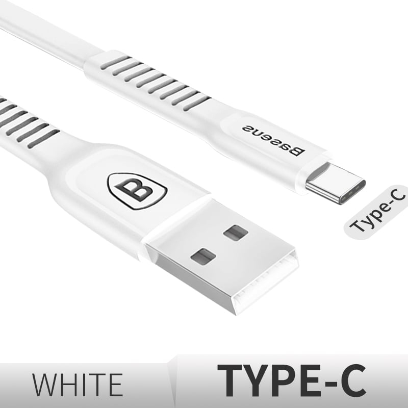 Cáp sạc nhanh và truyền dữ liệu Baseus Tough Series Type-C (hỗ trợ Quick Charge 3.0)