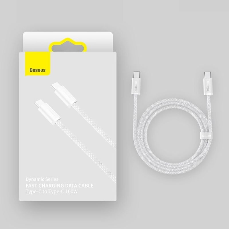 Cáp Sạc Siêu Nhanh Baseus Dynamic Series Fast Charging Data Cable Type-C to Type-C 100W CALD000202