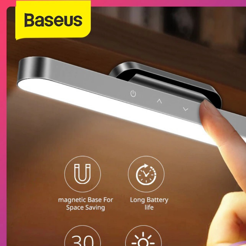 Đèn treo đế hít nam châm Baseus Magnetic Stepless Dimming Charging Desk ...