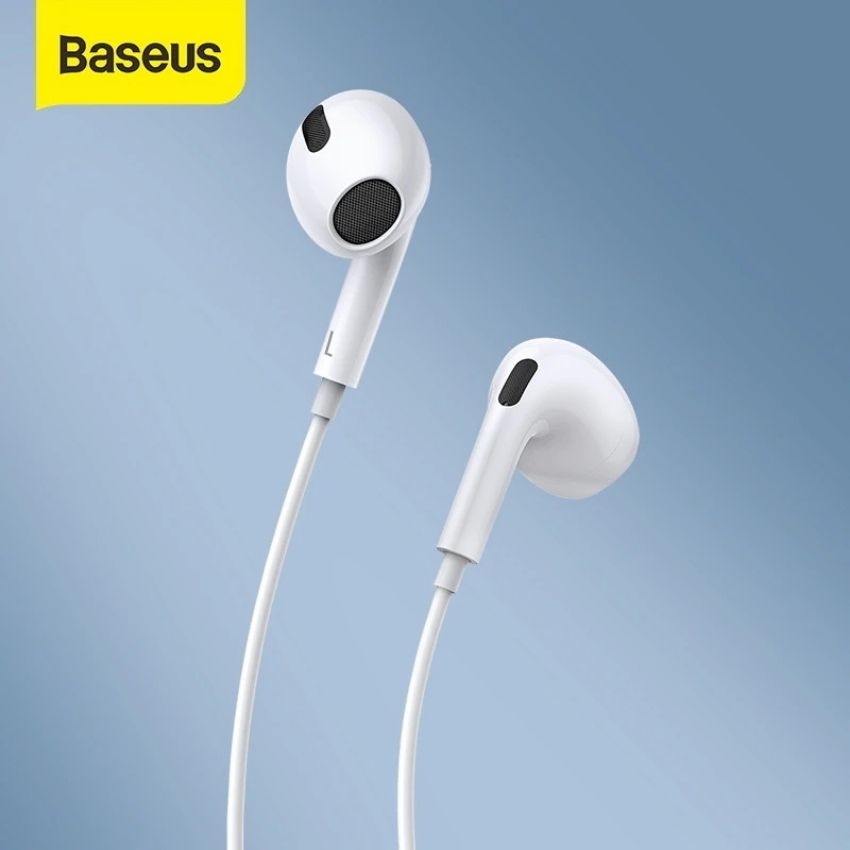 Tai Nghe có dây chân type C NGCR010002 Baseus Encok lateral in-ear Wired Earphone C17 Cho Smartphone & iPad Pro
