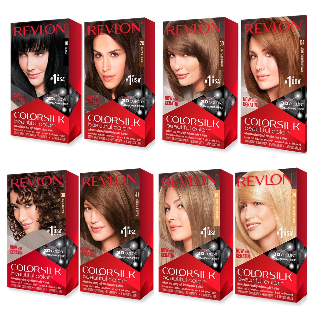 Sự lựa chọn hoàn hảo nhất cho những ai muốn có mái tóc đẹp mượt mà và bảo vệ tóc tốt nhất. Thuốc Nhuộm Tóc Revlon Colorsilk Beautiful Color chính là sản phẩm thuốc nhuộm tóc tốt nhất với sự đa dạng về màu sắc và giá cả phù hợp. Khám phá ngay các hình ảnh bằng cách click vào từ khoá này.