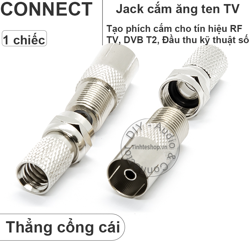 Giắc cắm anten cho TV Đầu DVB T2 Đầu thu TV - PAL antenna adapter ...