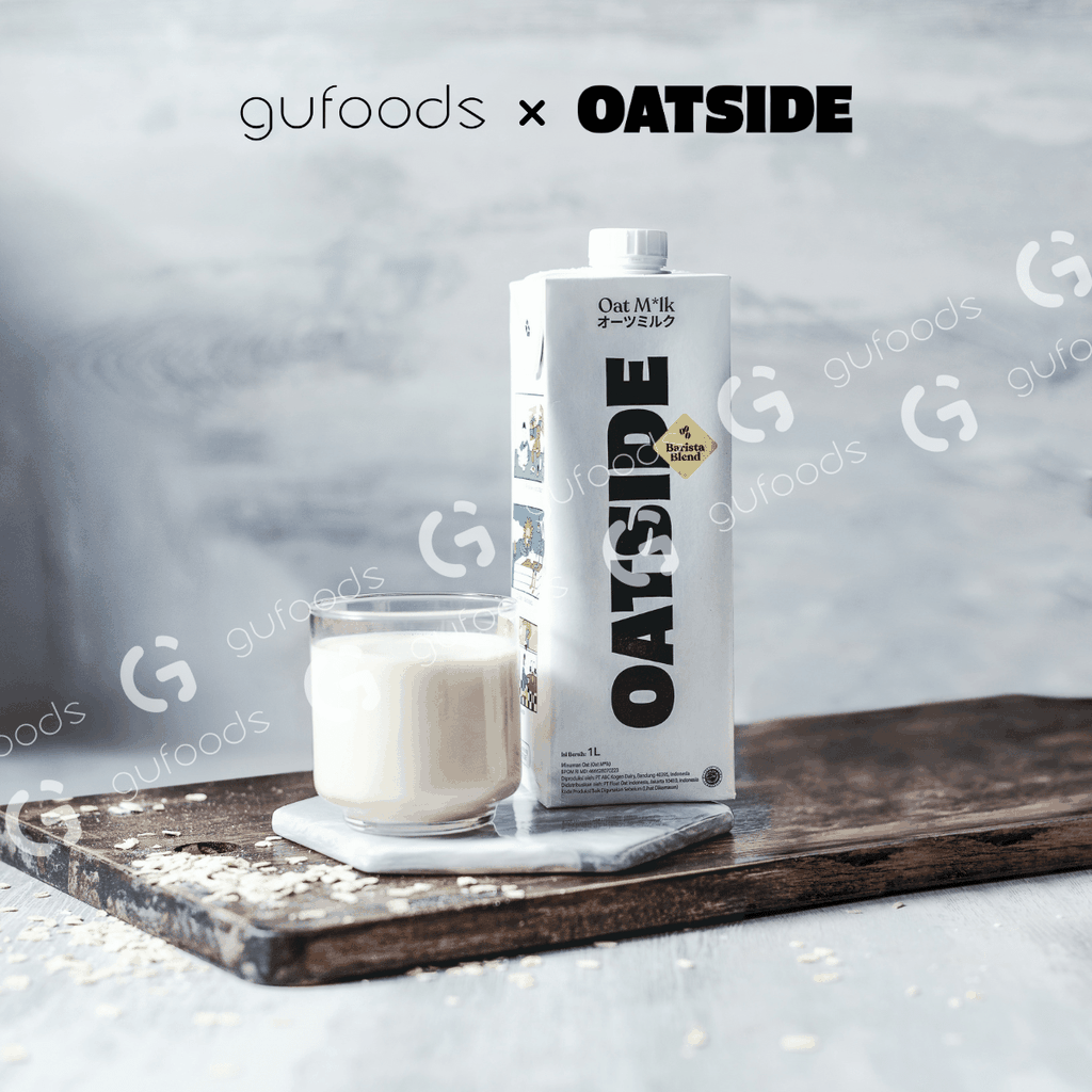 Sữa yến mạch OATSIDE vị Nguyên bản Barista Blend - Không đường, Không lactose, Thuần chay, Thơm béo sánh mịn (Hộp 1L / Lốc 3 hộp x 200ml)