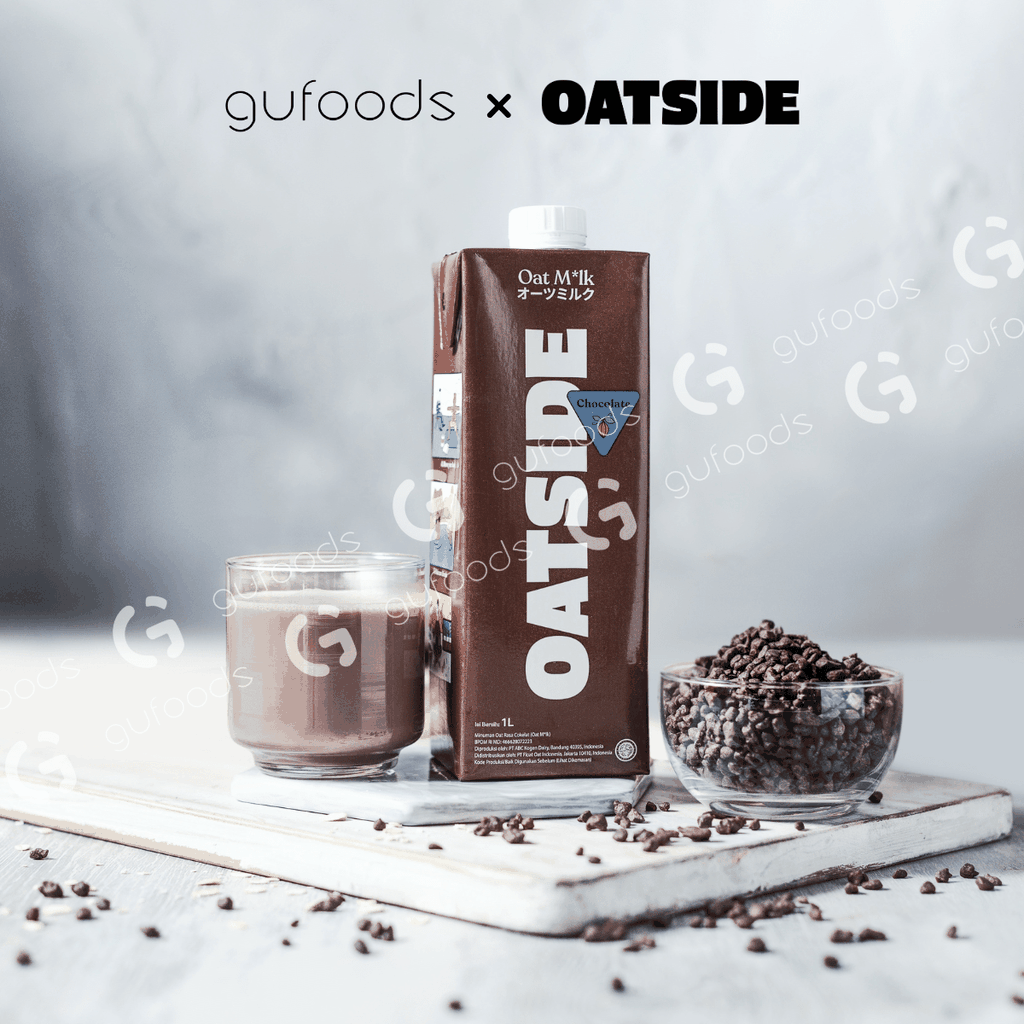 Sữa yến mạch OATSIDE vị Socola Lúa mạch - Vị ngon chuẩn GU, Không lactose, Thuần chay, Thơm béo sánh mịn (Lốc 3 hộp x 180ml)
