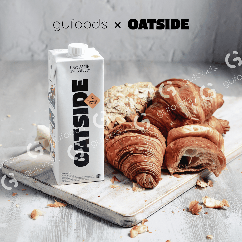 Sữa yến mạch OATSIDE vị Nguyên bản Barista Blend - Không đường, Không lactose, Thuần chay, Thơm béo sánh mịn (Hộp 1L / Lốc 3 hộp x 200ml)