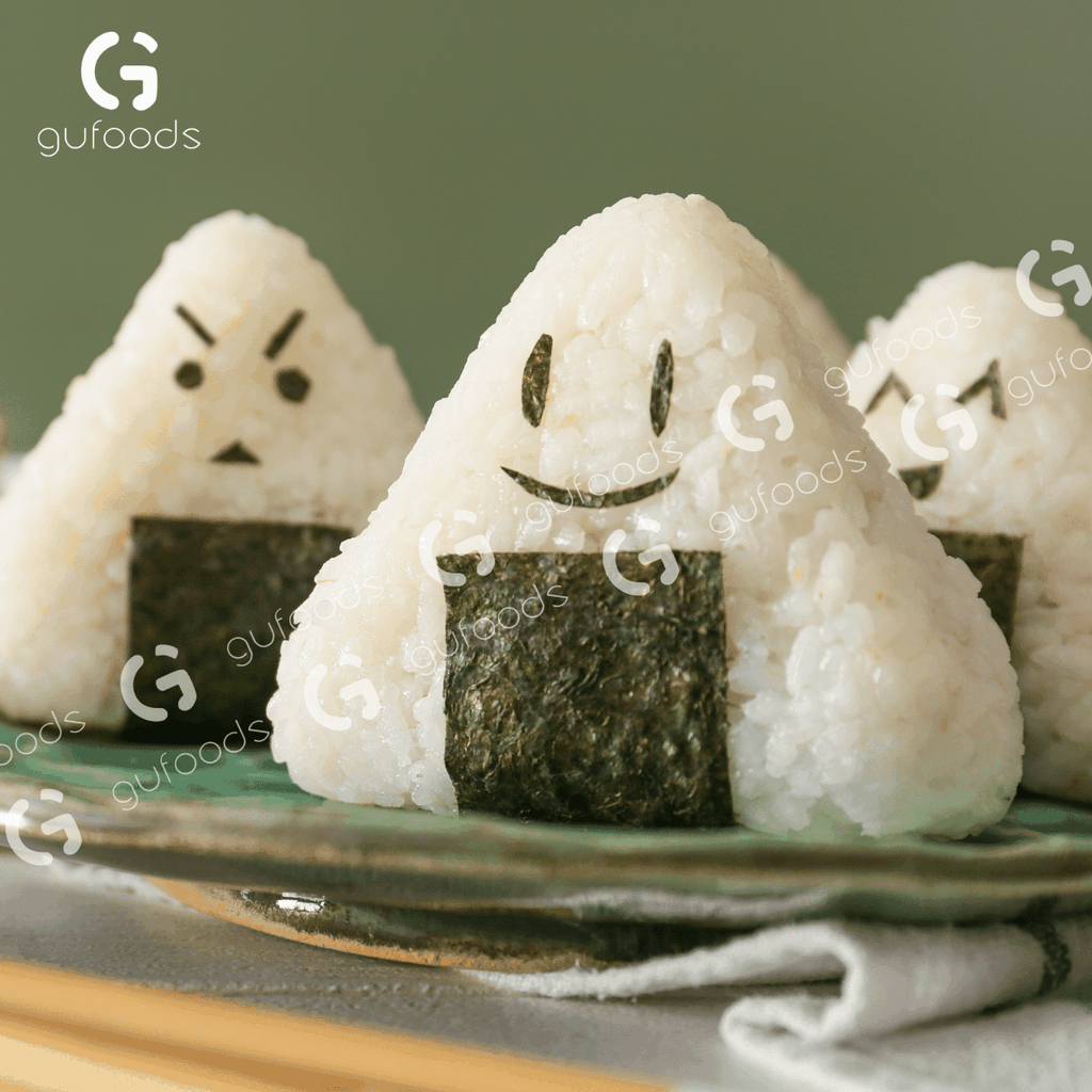 Gạo hữu cơ Japonica GUfoods (túi 1kg) - Ăn dặm cho bé, Làm sushi / cơm cuộn, Dẻo ngọt ngon cơm, Nguyên liệu organic