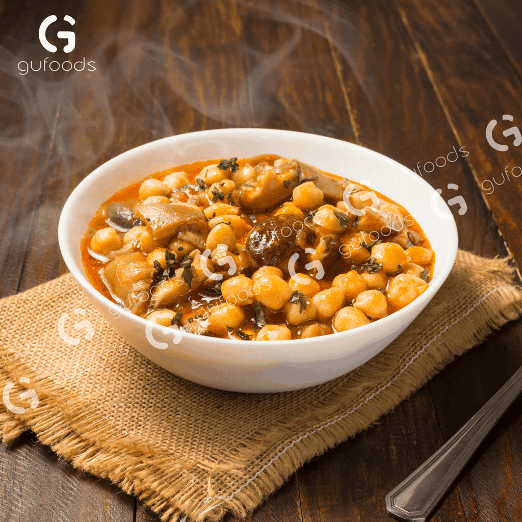 Đậu gà GUfoods - Giàu protein thực vật, Đa công dụng, Nguyên liệu làm tempeh, Lành mạnh, Eat clean, Healthy, Tập gym