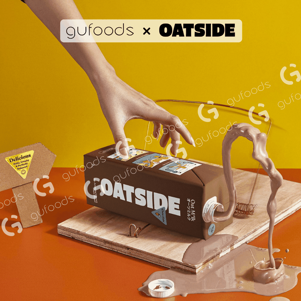 Sữa yến mạch OATSIDE vị Socola Lúa mạch - Vị ngon chuẩn GU, Không lactose, Thuần chay, Thơm béo sánh mịn (Lốc 3 hộp x 180ml)