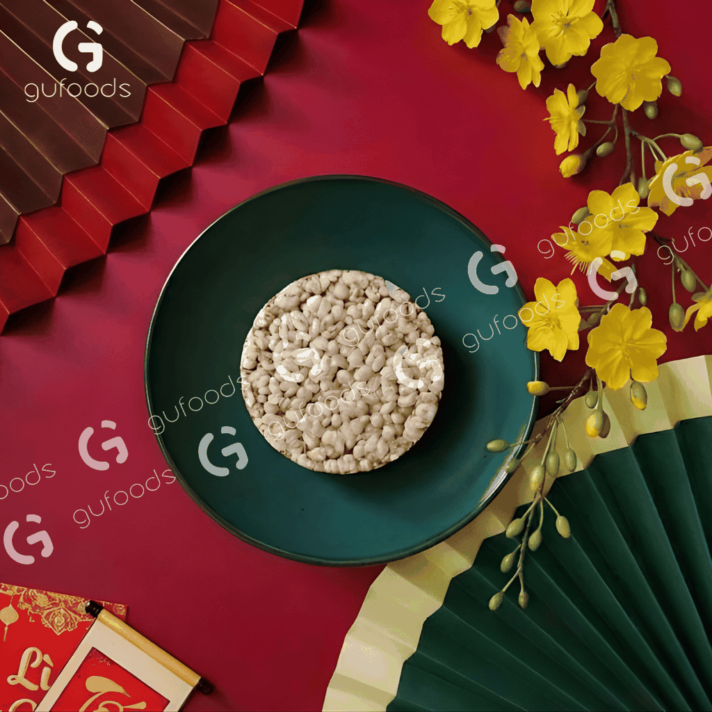 Hộp quà Tứ Quý Đoàn Viên GUfoods 2026 - Set bánh chưng độc đáo, Gift Tết healthy, Tết Xanh an lành
