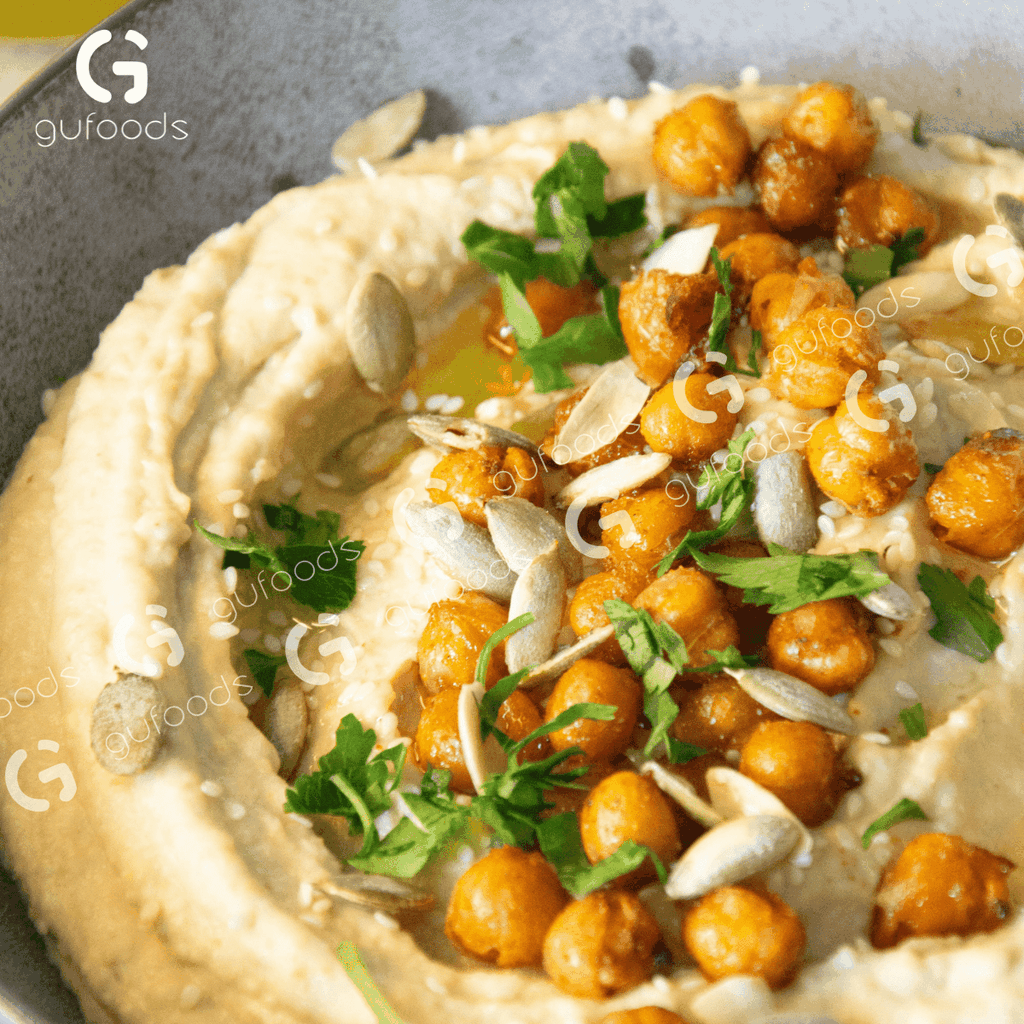 Đậu gà GUfoods - Giàu protein thực vật, Đa công dụng, Nguyên liệu làm tempeh, Lành mạnh, Eat clean, Healthy, Tập gym