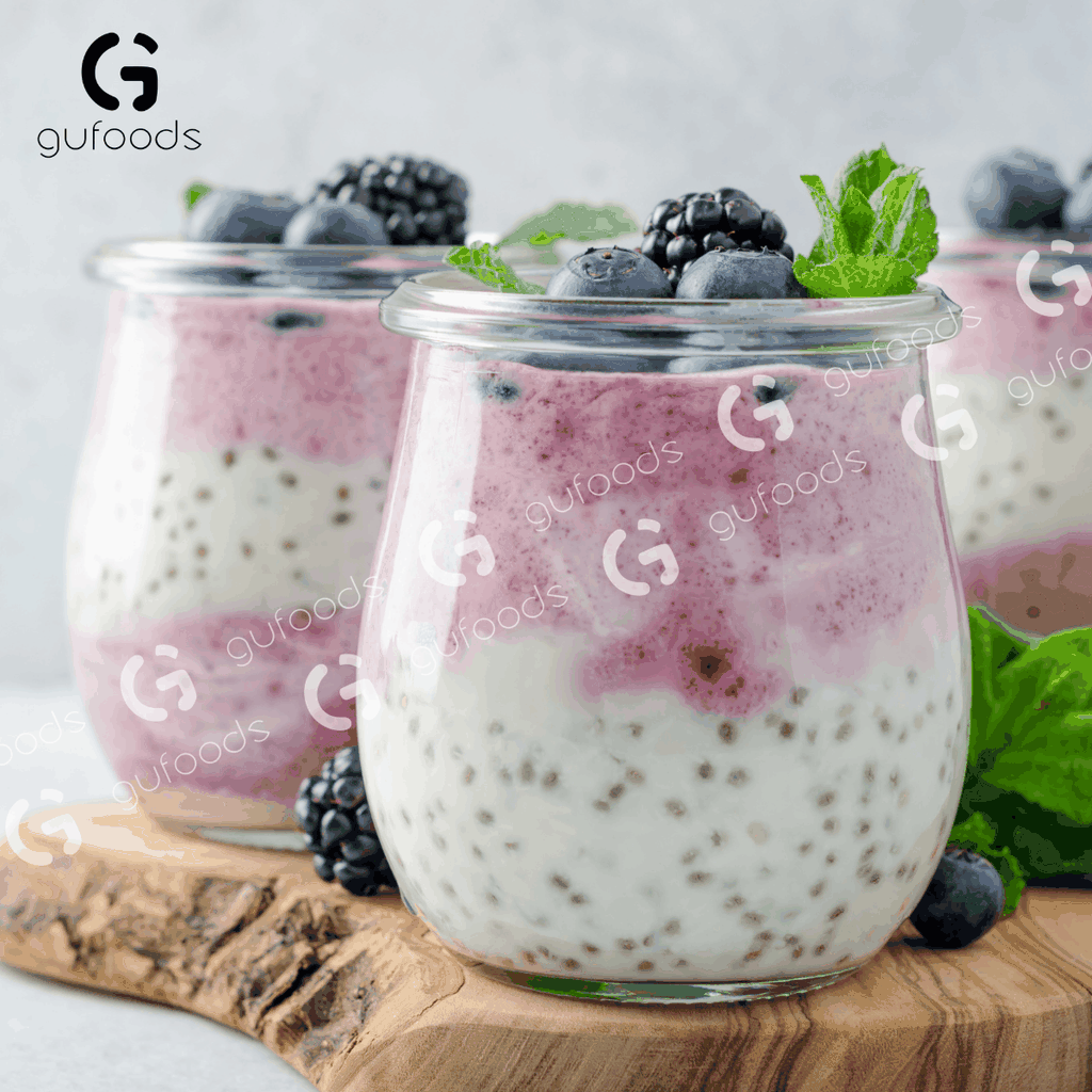 Hạt chia GUfoods - Giàu chất xơ và Omega-3, Tốt cho hệ tiêu hoá, Lành mạnh, Healthy, Eat clean