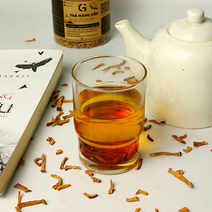 Trà mãng cầu nguyên chất GUfoods (hũ 100g) - Hỗ trợ giấc ngủ, cải thiện tinh thần, tốt cho sức khoẻ