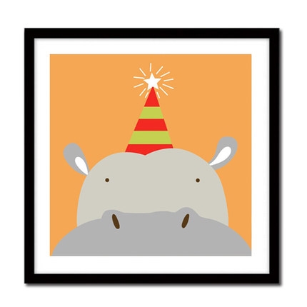 Tranh số hoá Gam HH2002 tranh nhỏ 20x20cm căng sẵn khung