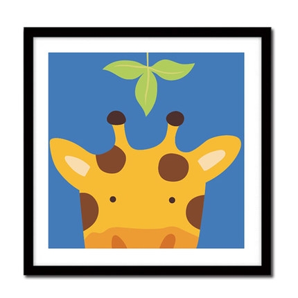 Tranh số hoá Gam HH2002 tranh nhỏ 20x20cm căng sẵn khung