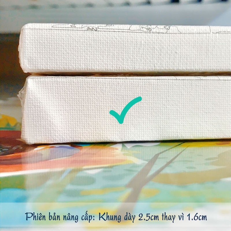 Tranh tô màu theo số cô gái hoa nàng thơ Gam CN0652