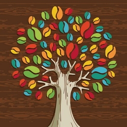 Tranh tô màu theo số Gam BX2003 tranh nhỏ 20x20cm căng sẵn khung