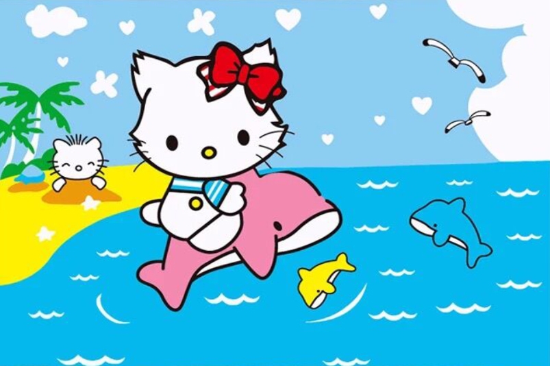 Tranh số hóa tự tô màu Gam C002 20x30cm căng sẵn khung