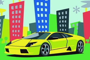 Tranh sơn dầu số hóa tự tô Gam CX3954 20x30cm căng sẵn khung