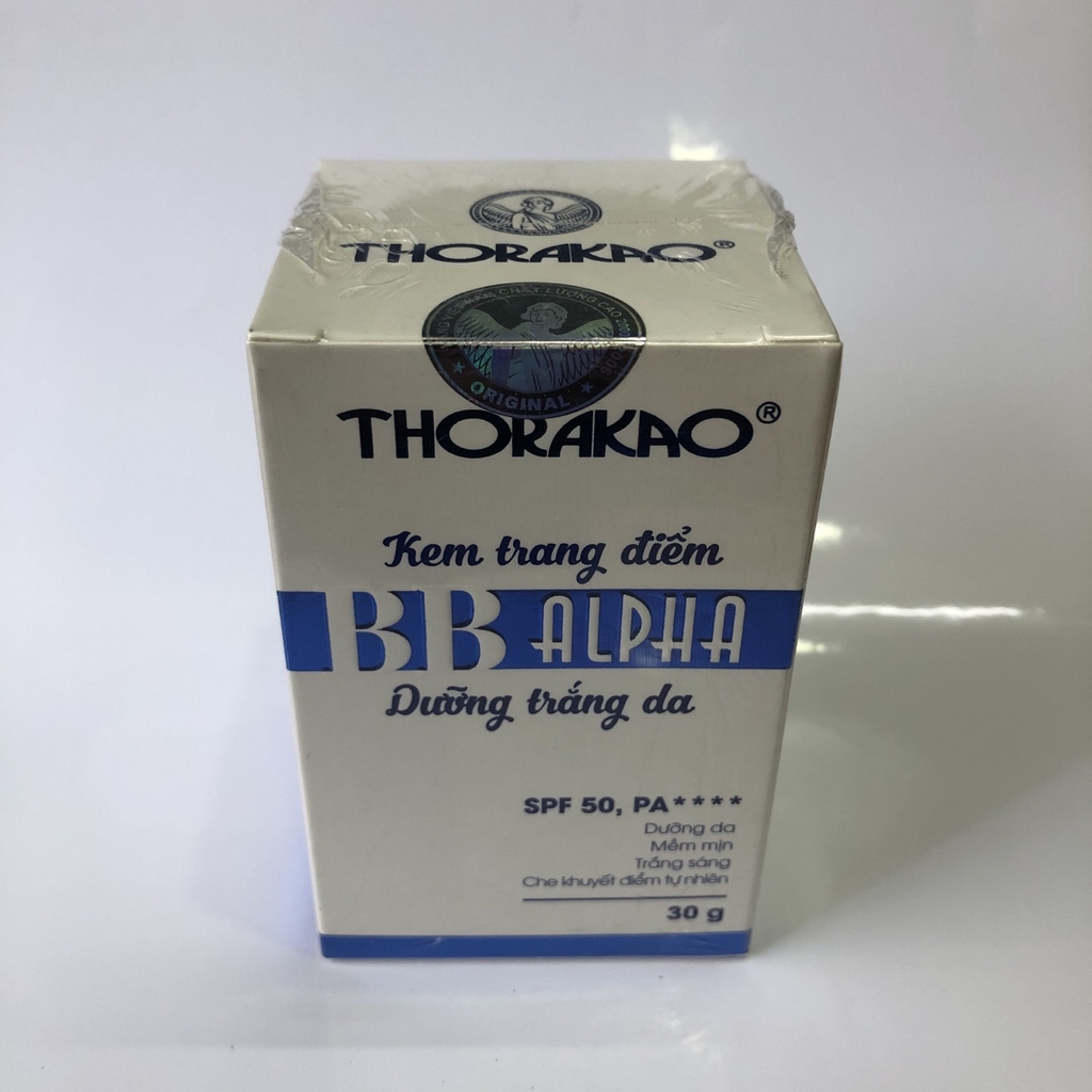 Kem trang điểm bb alpha dưỡng trắng da 30g Thorakao