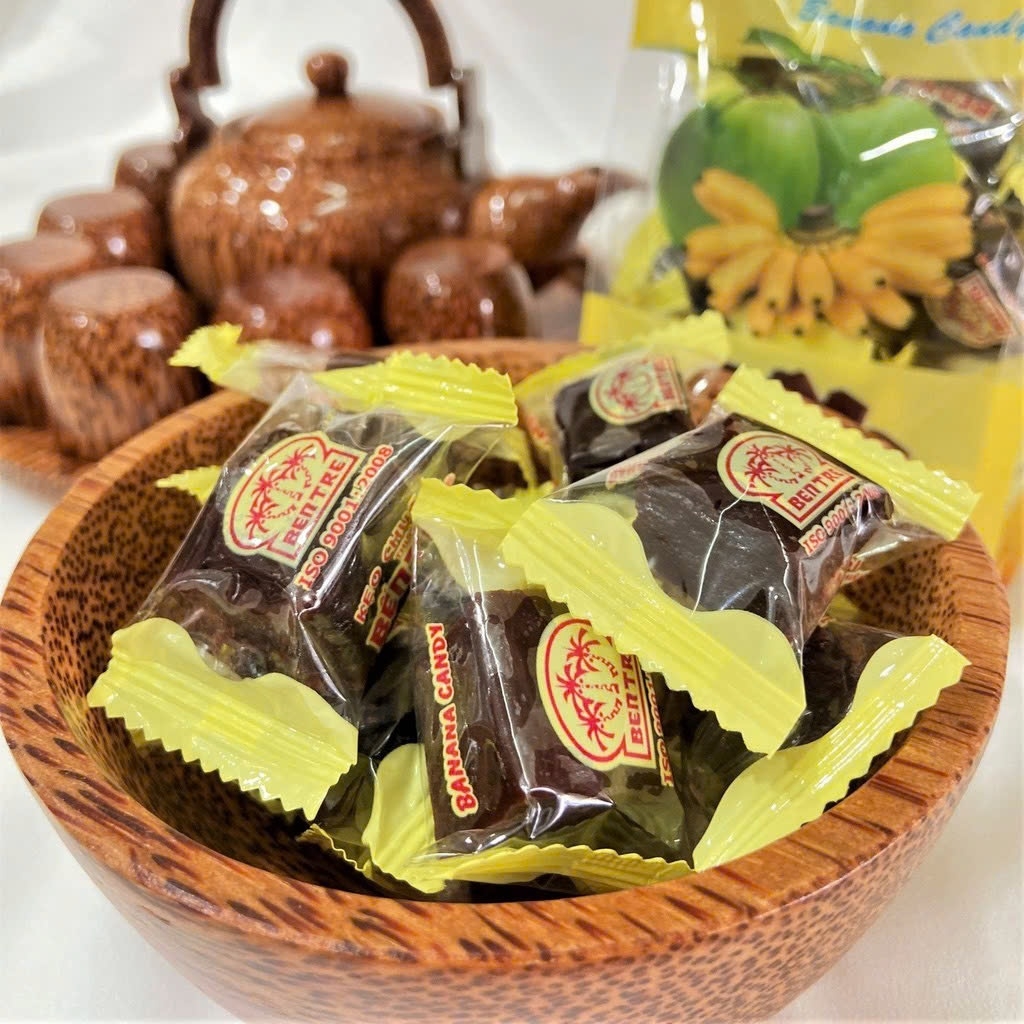 Kẹo chuối tươi Bến Tre nước cốt dừa gói 200g