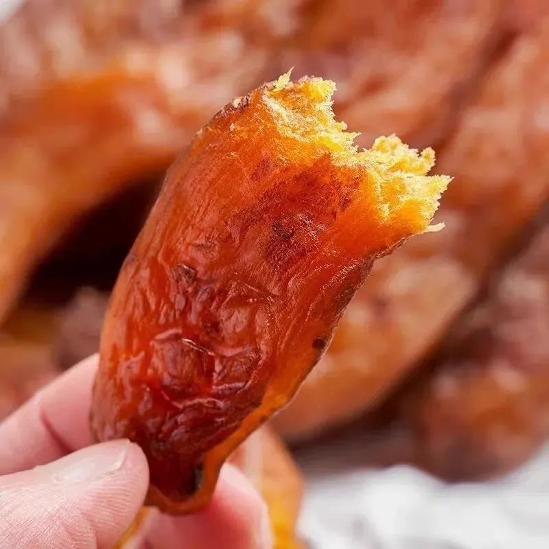 Khoai lang mật sấy dẻo không đường nguyên củ hút chân không 1kg