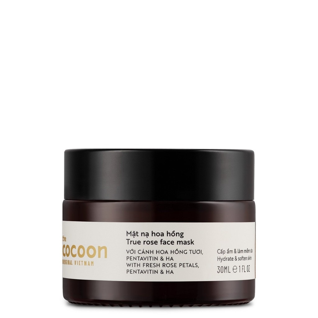 Mặt nạ hoa hồng Cocoon cấp ẩm, làm mềm da 30ml